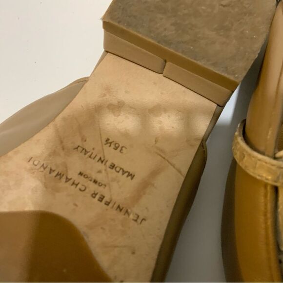 JENNIFER CHAMANDI Women gray Snakeskin  mules Flat Shoe EU 36.5/US 6.5 - Picture 6 of 13